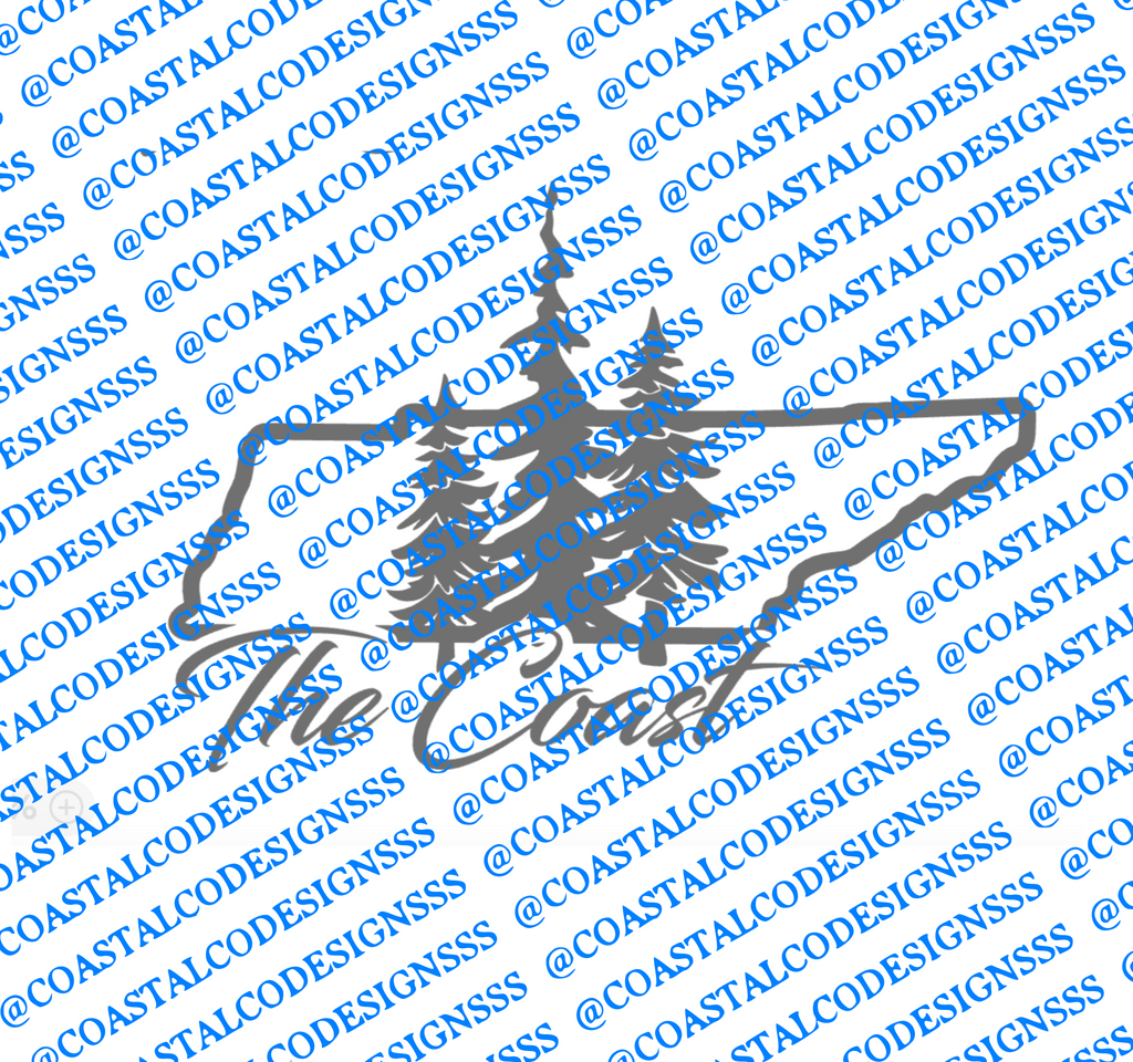 THE COAST TENNESSEE DECAL