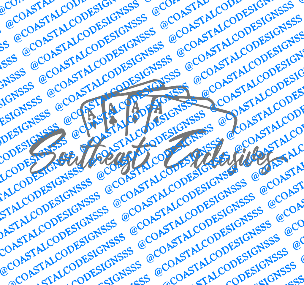 SOUTHEAST EXCLUSIVES DECAL LOGO 8 CARDS