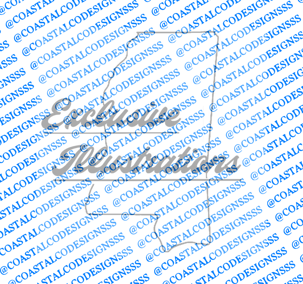 EXCLUSIVE ILLUSTRATIONS DECAL