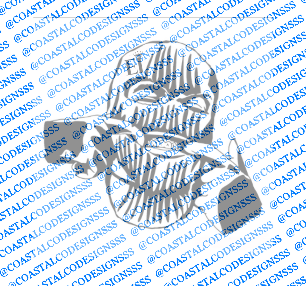 EXCLUSIVE ILLUSTRATIONS SKI MASK DECAL