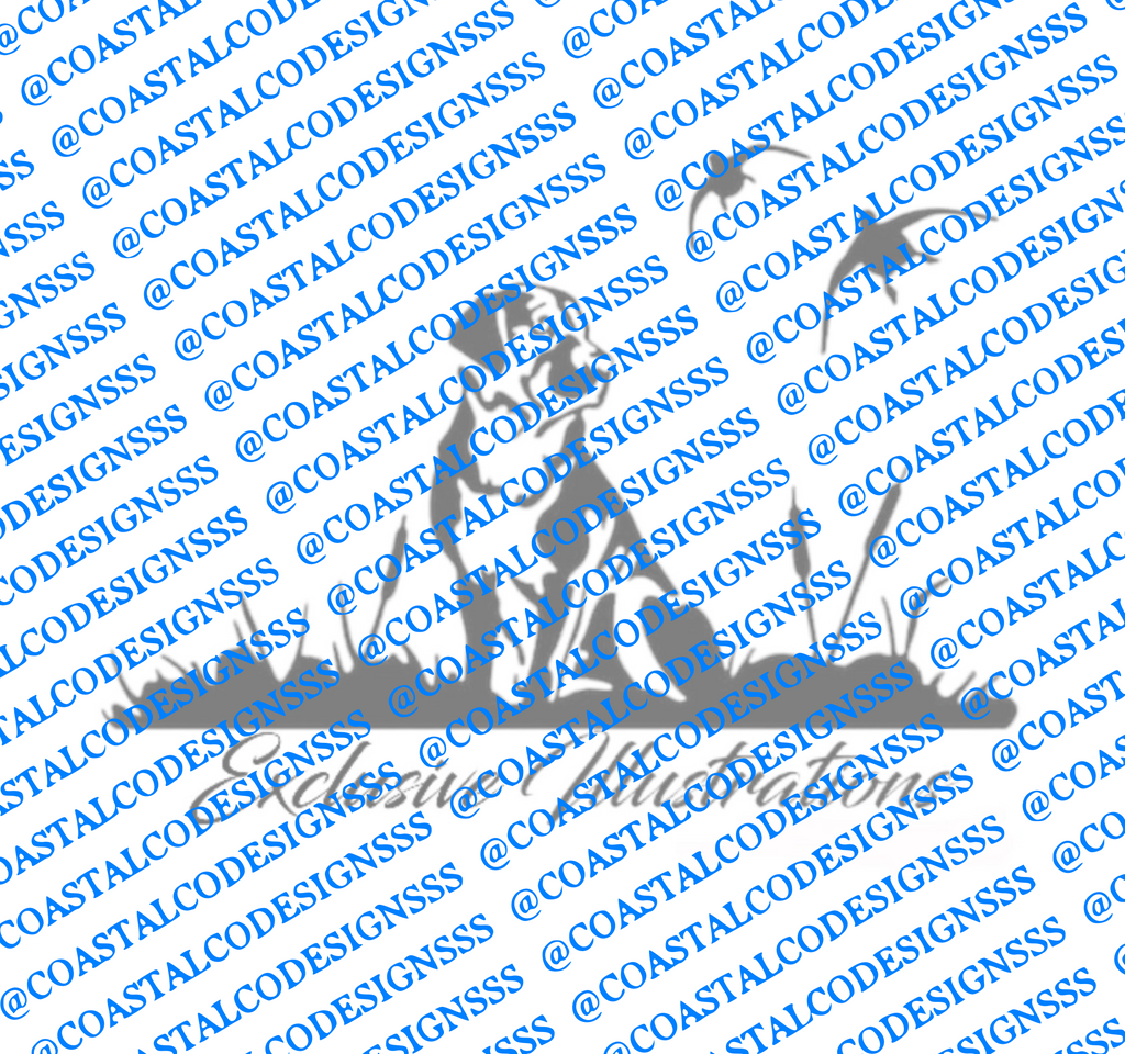 EXCLUSIVE ILLUSTRATIONS DOG DECAL