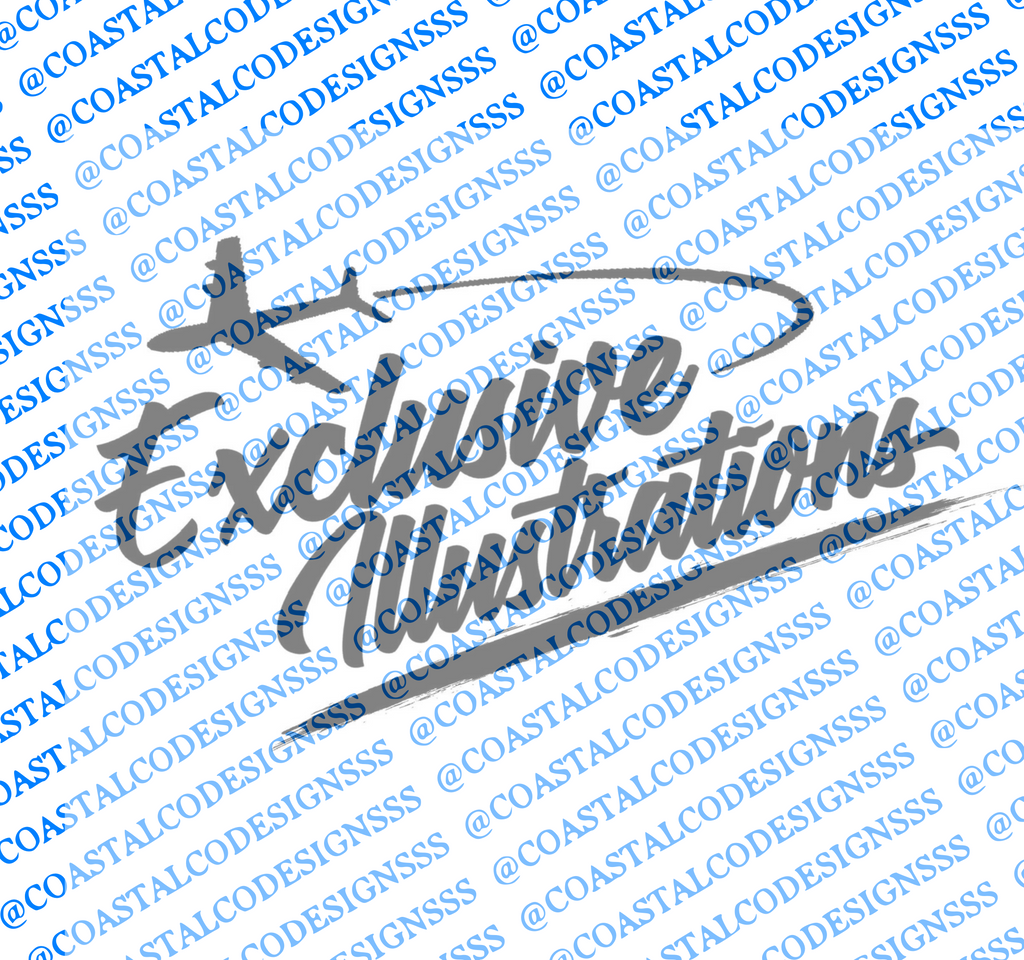 EXCLUSIVE ILLUSTRATIONS DECAL