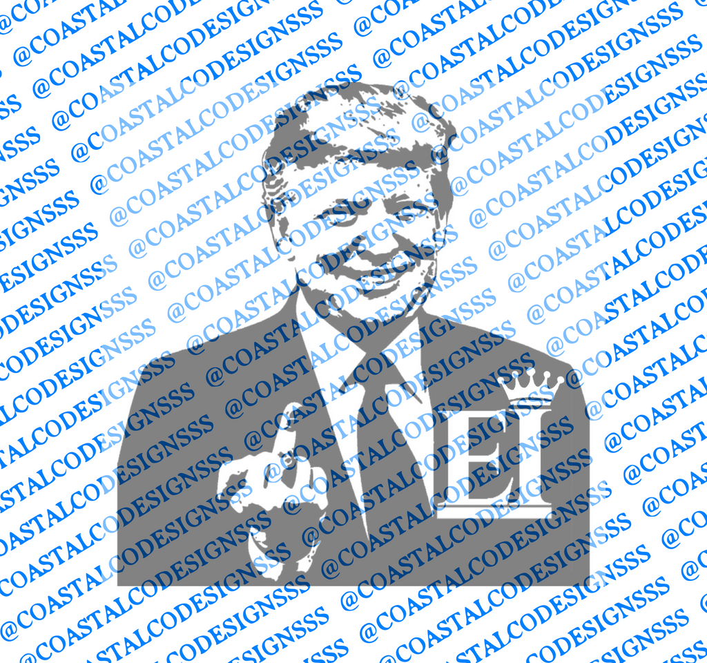 EXCLUSIVE ILLUSTRATIONS TRUMP DECAL