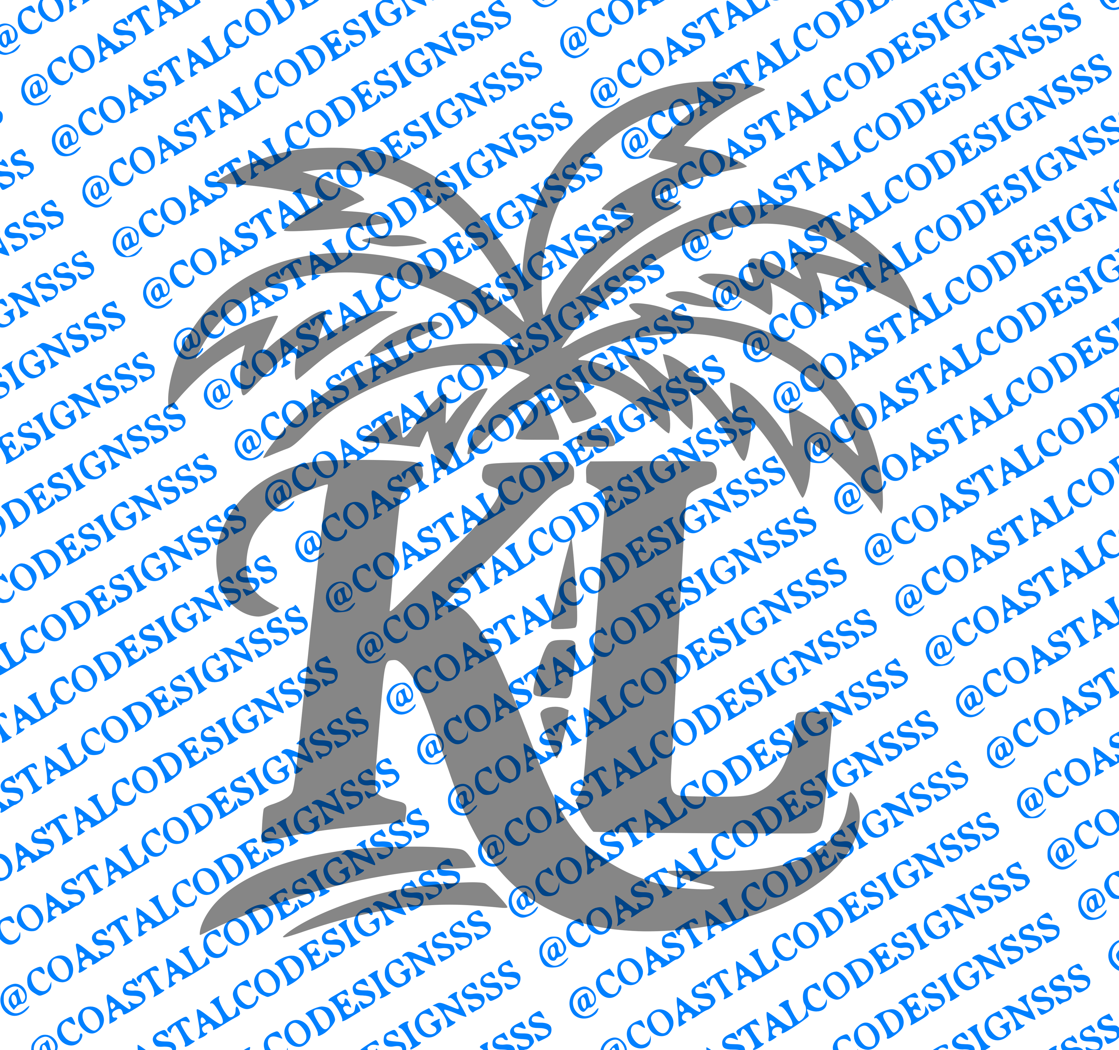 KINGDOM LEAN KL PALMS DECAL