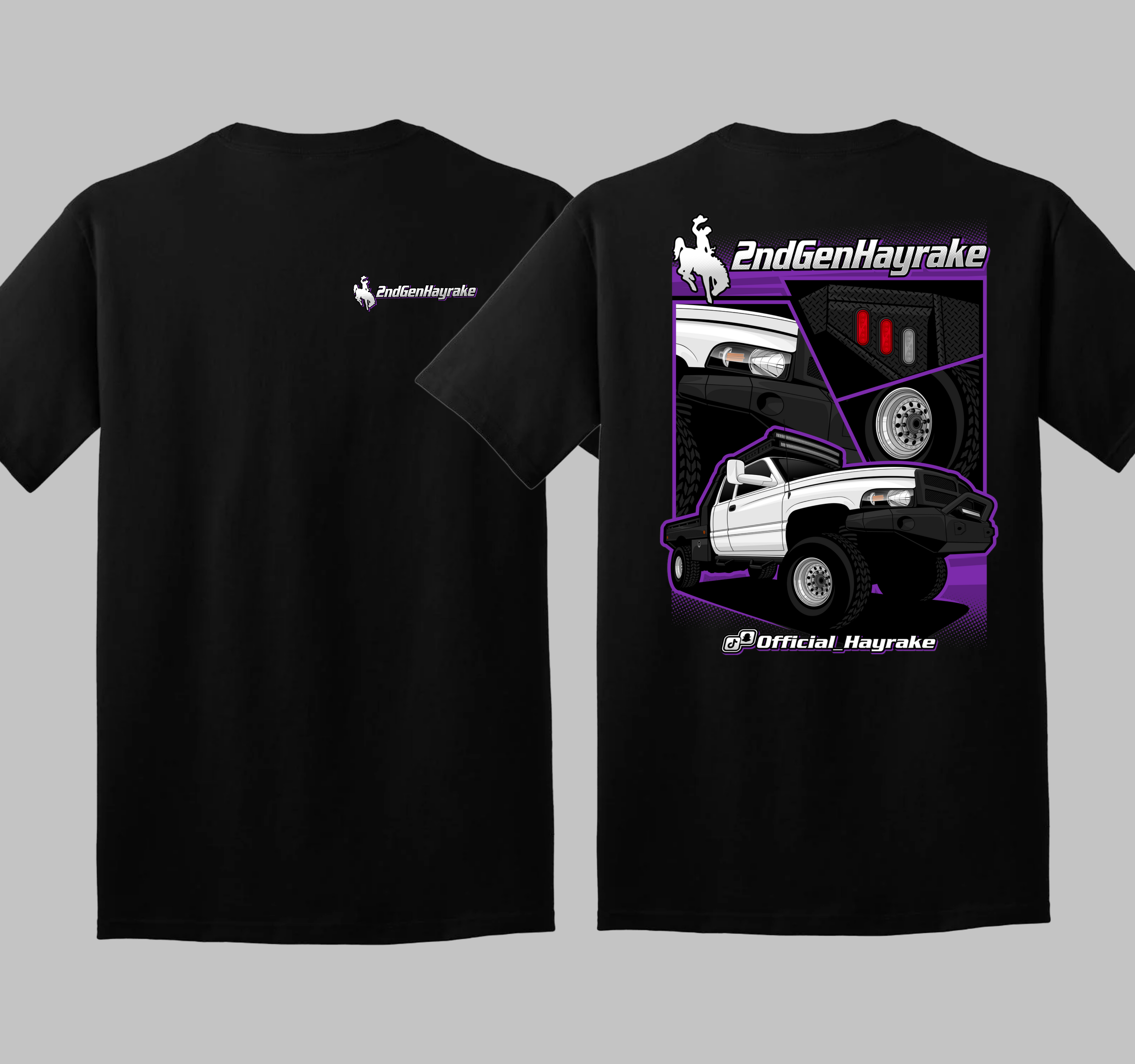 2ndGenHayrake t-shirt