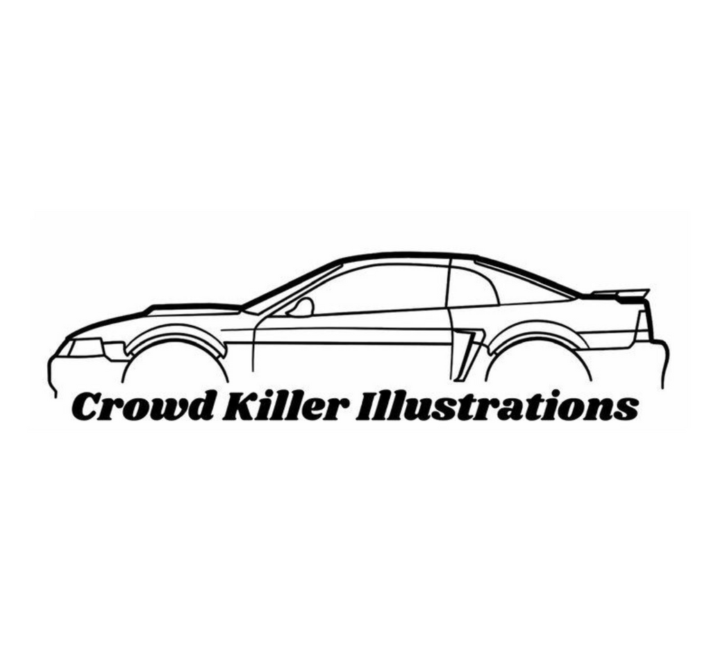 CROWD KILLER ILLUSTRATIONS NEW EDGE DECAL
